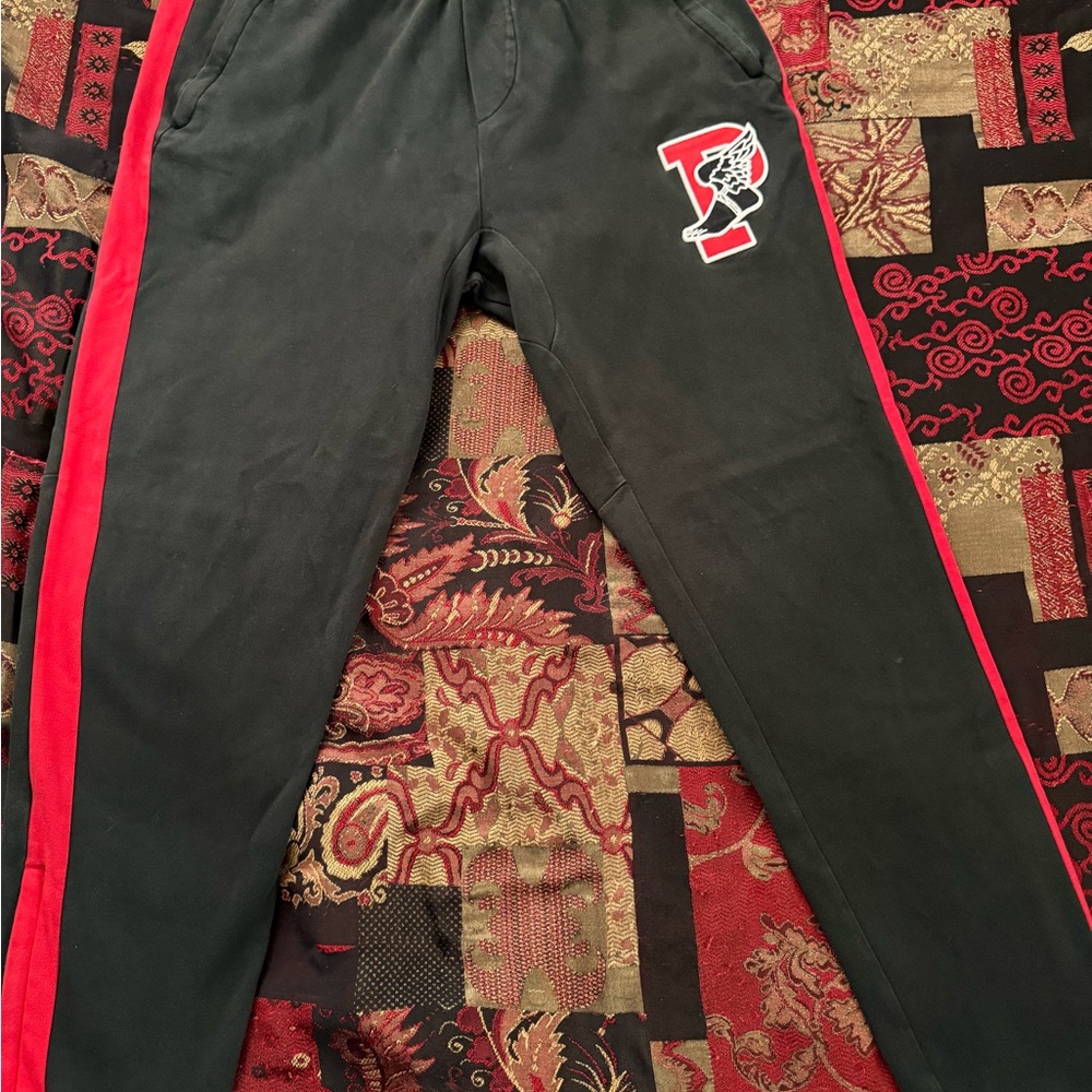 Polo Ralph Lauren P-Wing Black/Red Striped/White Joggers